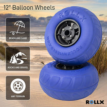 Load image into Gallery viewer, RollX Balloon Beach Wheels Set
